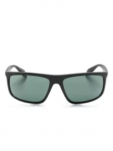 Солнцезащитные очки в прямоугольной оправе EMPORIO ARMANI, черный