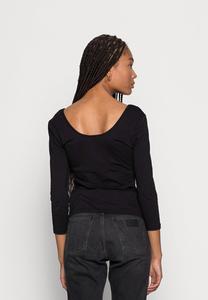 Топ с длинными рукавами LS  CARREE LASCANA, черный