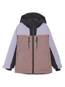 Куртка для лыж и сноуборда Color Kids Ski-/ Snowboardjacke, цвет Schwarz/Lila/Hellbraun