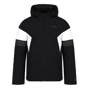 Пуховик adidas neo Colorblock Sports Stay Warm hooded Windproof Down Jacket Black, черный