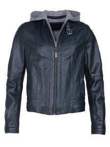 Кожаная куртка JCC, темно-синий