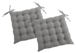 Подушка для сиденья wometo 16-Punkt-Steppung (2er-Set), серый