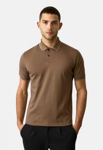 Поло Next REGULAR FIT SHORT SLEEVE, Brown