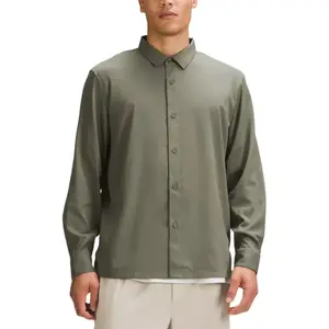 Рубашка унисекс Lululemon, зеленый