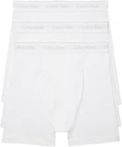 Комплект из 3 мужских боксеров Calvin Klein Cotton Classics, 3 White