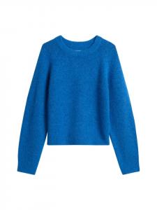 Marc O'Polo DENIM Свободный вязаный свитер бледно-кобальтового цвета