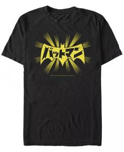 Мужская футболка с короткими рукавами и логотипом DC Batman Kanji Bat Fifth Sun