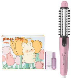 Щипцы для завивки / Утюжки для выпрямления волос AUX, розовый