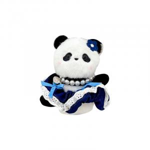 Коллекционные комбинезоны из денима с маленьким животным, милый мультяшный брелок, плюшевый кулон-кукла высотой 12см/14см JINBANG