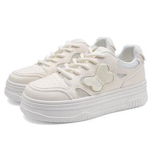 FOXER Износостойкие и легкие низкие кроссовки для скейтбординга, женские, белые