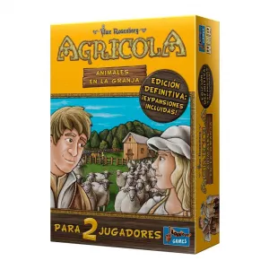 Asmodee Agricola Animales En La Granja Edicion Definitiva настольная игра на испанском языке, мультиколор