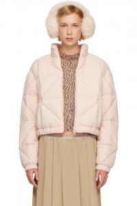 Пуховая куртка Anafi Moncler, розовый