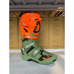 LEATT Внедорожные ботинки 5,5, 4,5 мотоциклетные t10 trail t7 tire, регулируемая ось, противоударные adv для езды, 5,5 оранжевая trail версия enduro, размер 45