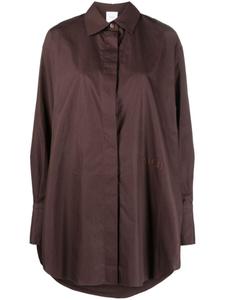Patou платье-рубашка с длинными рукавами, коричневый