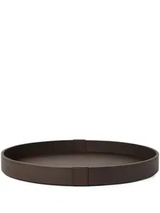 Поднос с логотипом Brunello Cucinelli, коричневый