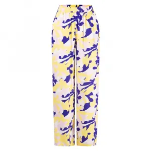 Брюки Fynch Hatton Wide Flower, фиолетовый