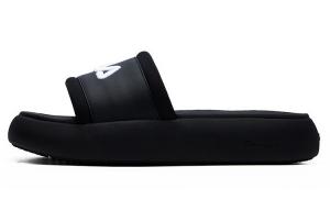 Шлепанцы и сланцы FILA Donut Fashion Casual Slippers For Black Women's
