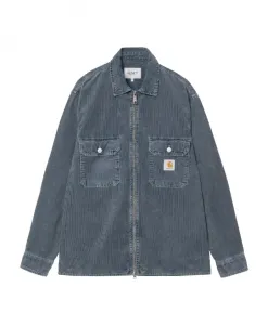 Рубашка-Куртка Reynolds, темно-синего цвета. Carhartt Wip, синий