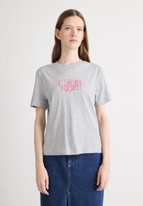 Футболка Calvin Klein Jeans SCRIPT, History Grey Heather/Mottled Grey