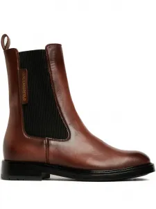 Кожаные сапоги Блейк KARL LAGERFELD, коричневый