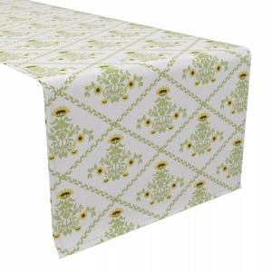 Настольная дорожка, 100 % хлопок, 16x90 дюймов, цветочный 113