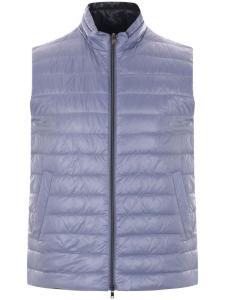 Herno двусторонний дутый жилет, синий
