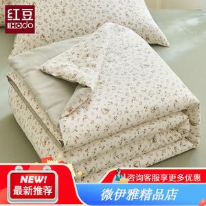 Red Bean Home Textiles Одеяло летнее двухслойное из марли, 180х220 см, легкое, для дома