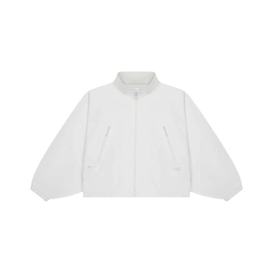 New Balance Куртка женская White Stand Collar Moderate Others