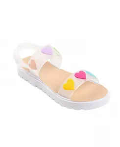 Модные и удобные сандалии с подвесками для девочек Bebe, мультиколор