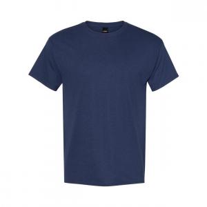 Футболка Hanes Perfect-T Triblend, цвет Solid Navy Triblend