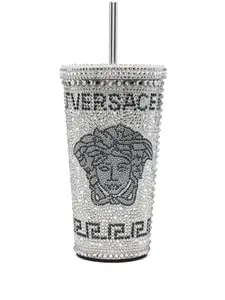 Дорожная кружка Crystal Medusa Versace, серебристый