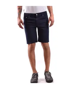 Синие мужские шорты в весенне-летнем стиле Dondup, синий