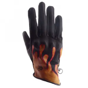 Защитные перчатки Helstons Rody Air woman perforated leather, черный