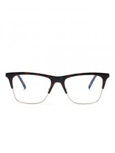 Saint Laurent Eyewear очки в квадратной оправе, коричневый