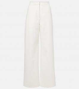 Джинсы Strider с высокой талией и широкими штанинами Fforme, белый