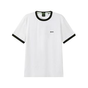 Босс логотип детализированный свитшот T-shirt HUGO BOSS, белый