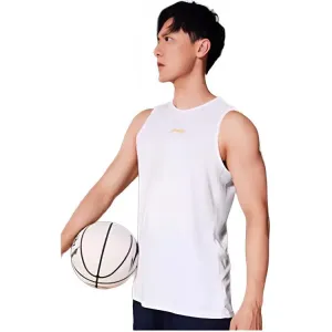Li-Ning Tank Top Unisex White Gold