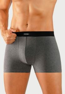 Трусики 3 PACK Bruno Banani, цвет bedruckt schwarz grau meliert