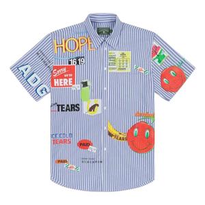 Denim Tears Джинсовая футболка Sweet Corner Short Shirt 'Blue'