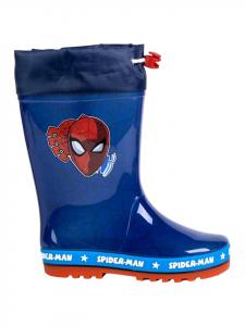 Резиновые сапоги Человека-паука темно-синего цвета Spiderman