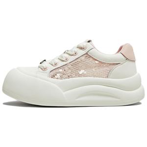 TATA Женские низкие кэжуал кеды розовые белые, цвет Pink/White