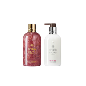 Molton Brown Набор для ухода Desert Rose успокаивающий для кожи с ароматическим эффектом 300 мл + 300 мл