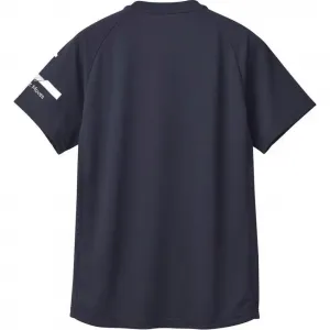 Футболка мужская с круглым вырезом, умеренный прямой крой DESCENTE, marine синий