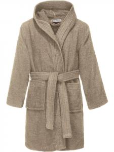 Redbest  Детский халат с капюшоном из махровой ткани, цвет «Чикаго», бежевый