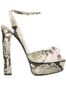 Босоножки 'Flora Hydra' Casadei, серый