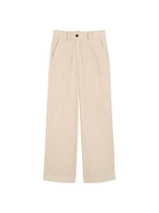 Marc O'Polo Вельветовые брюки с широкими штанинами, цвет светло-бежевый