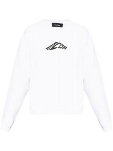 Dsquared2 dSQUARED2 Толстовка с графическим принтом, белый