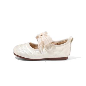 ABC DOUKIDS Детские кожаные туфли для детей ABCdoukids, Apricot