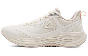 PEAK Кроссовки женские с низким верхом, амортизирующим покрытием и отскоком, белые, из парусины