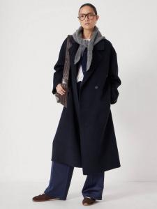 Длинное шерстяное пальто HUSH